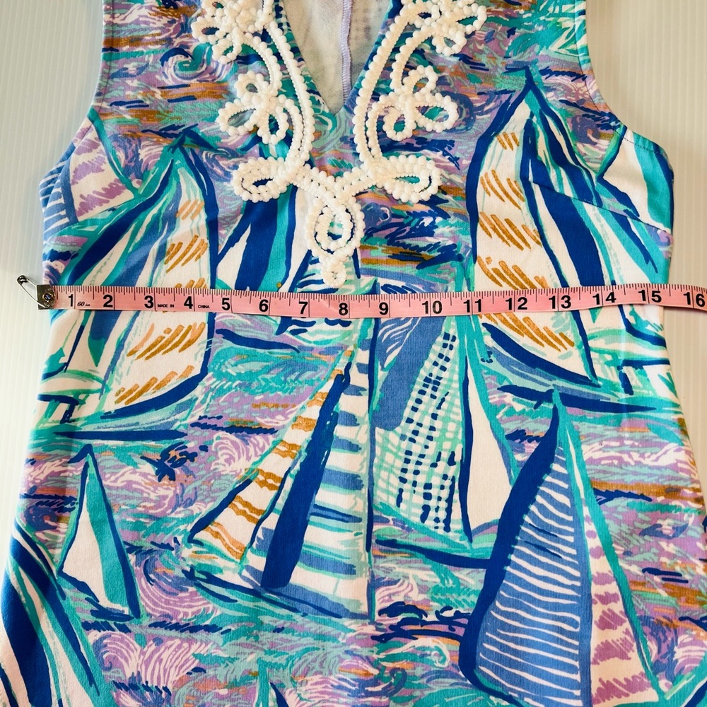 Lilly Pulitzer Sailboat Harper Dress Size Small - Picture 6 of 15